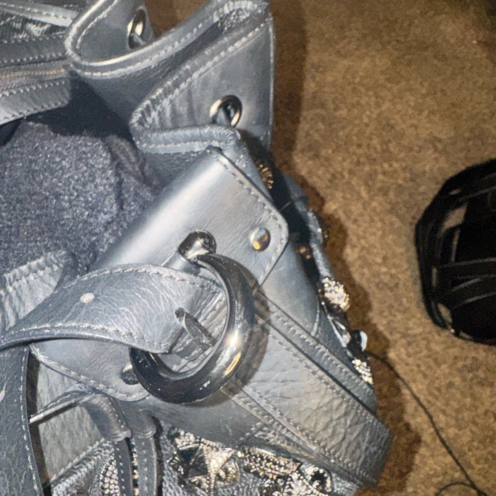 Burberry Black Prorsum Studded Bag - Picture 3 of 5